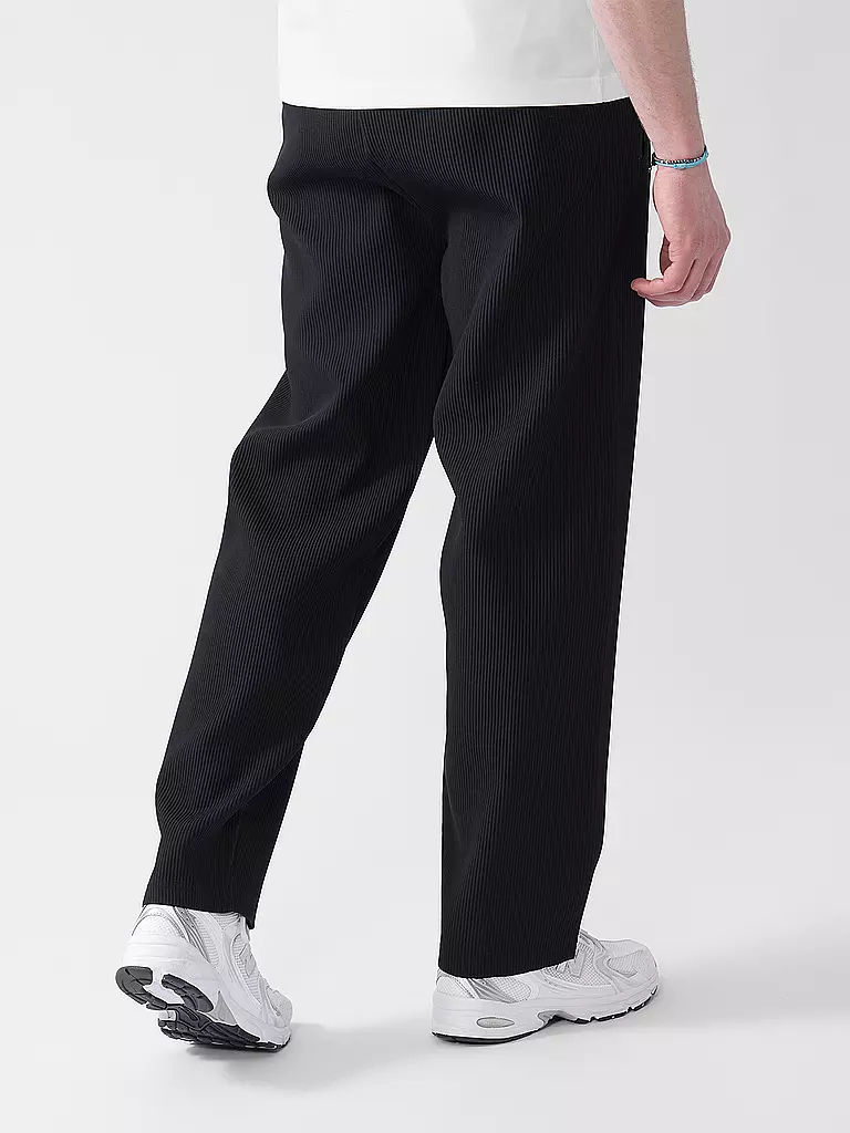 PEGADOR | Jogginghose TROY PLISSEE | grau
