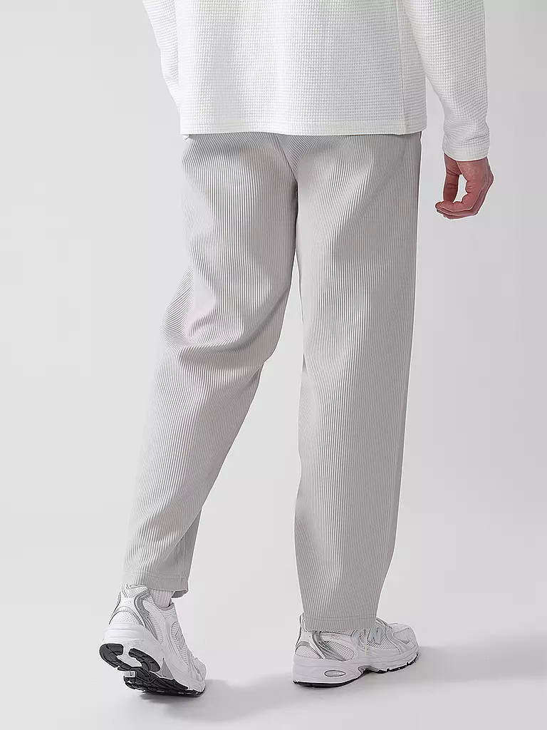 PEGADOR | Jogginghose TROY PLISSEE | schwarz