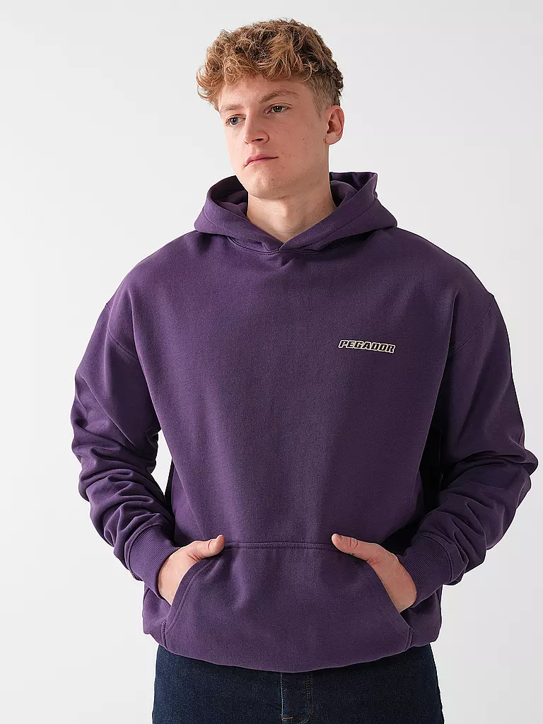 PEGADOR | Kapuzensweater - Hoodie BOWIN | lila