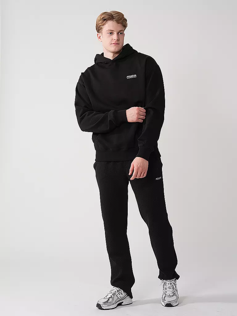 PEGADOR | Kapuzensweater - Hoodie CLINTON  | schwarz