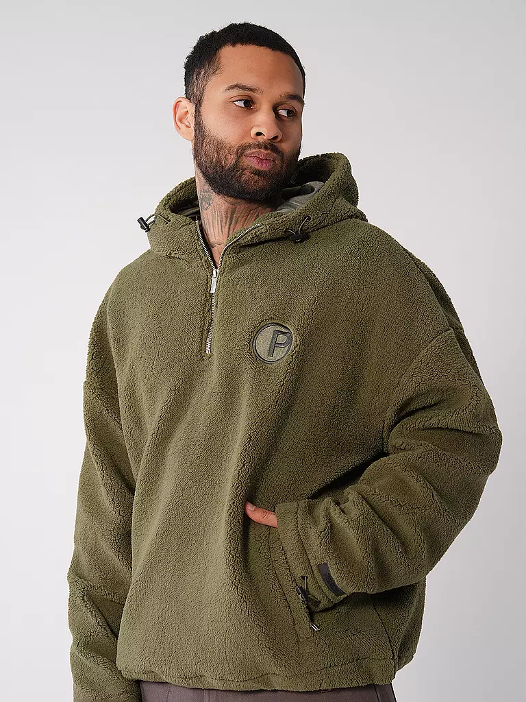 PEGADOR | Kapuzensweater - Hoodie FALL TEDDY | schwarz
