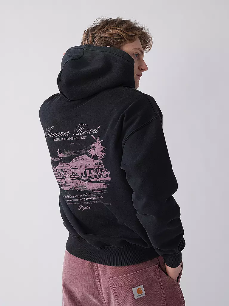 PEGADOR | Kapuzensweater - Hoodie POLION  | schwarz