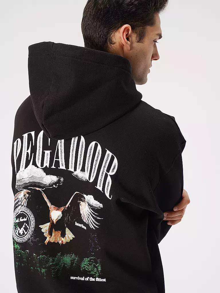 PEGADOR | Kapuzensweater - Hoodie | schwarz