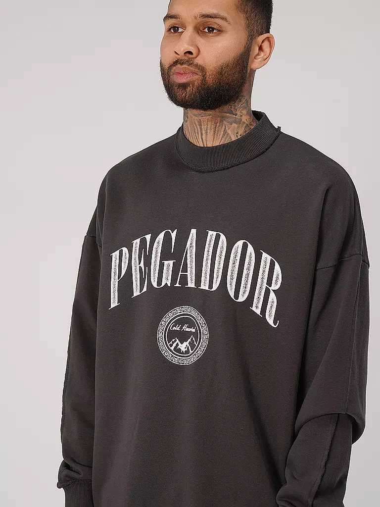 PEGADOR | Langarmshirt | schwarz