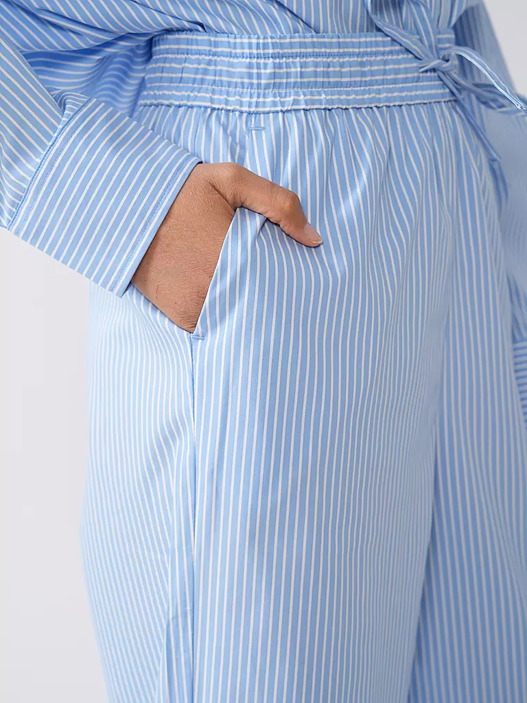 PEGADOR | Marlenehose EVA LOOSE | hellblau