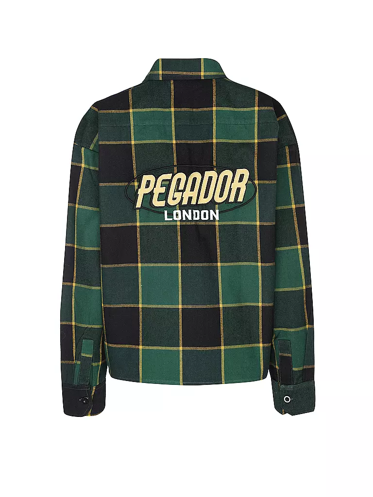 PEGADOR | Overshirt EASTFIELD | dunkelgrün