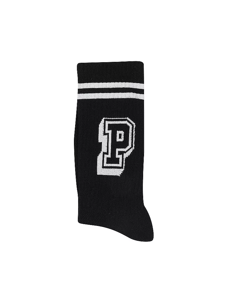 PEGADOR | Socken HAIG white/black | schwarz