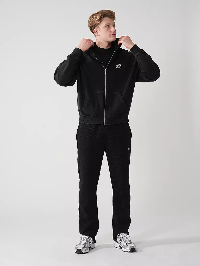 PEGADOR | Sweatjacke  | schwarz