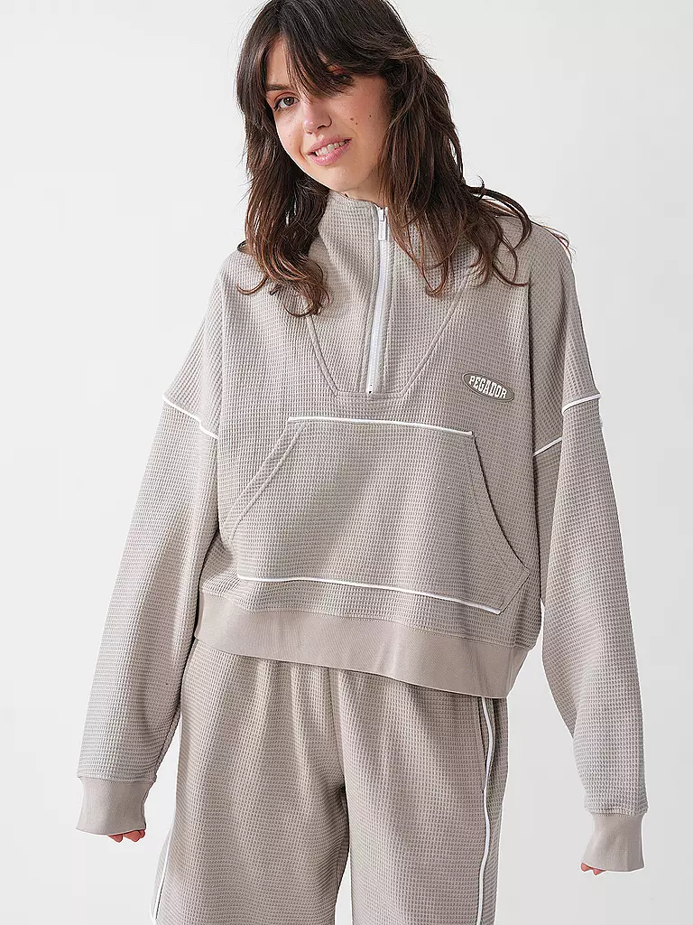PEGADOR | Sweatjacke AMELIE | beige