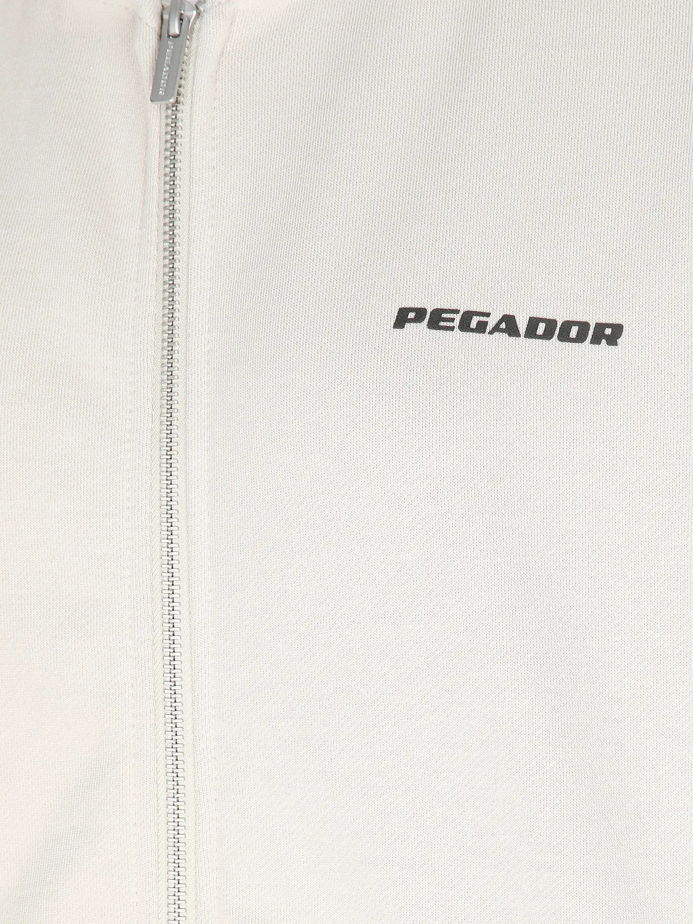PEGADOR | Sweatjacke CLARITA  | hellgrau