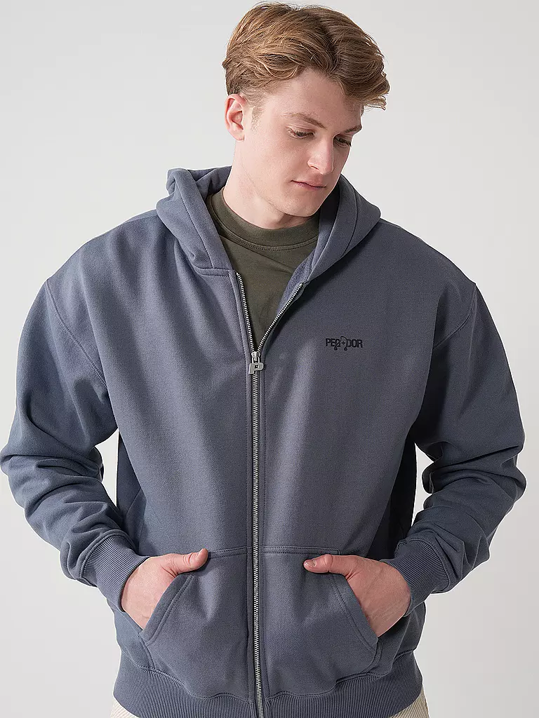 PEGADOR | Sweatjacke PIEDRO | blau