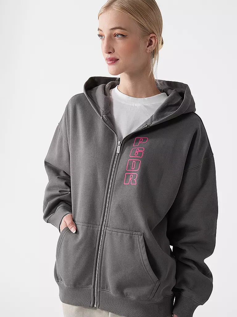 PEGADOR | Sweatjacke SKYLA | schwarz