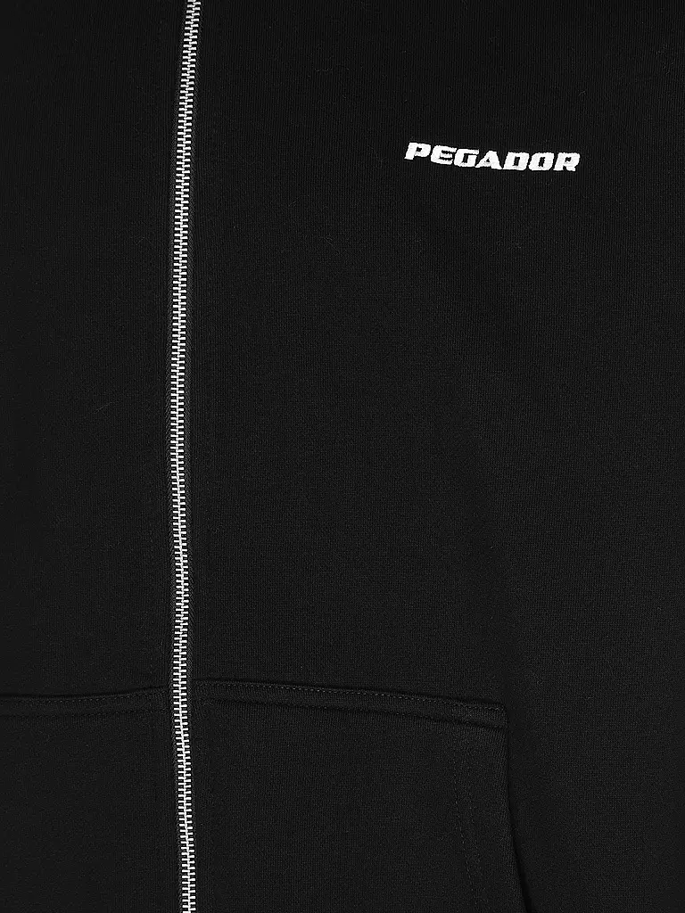 PEGADOR | Sweatjacke | schwarz