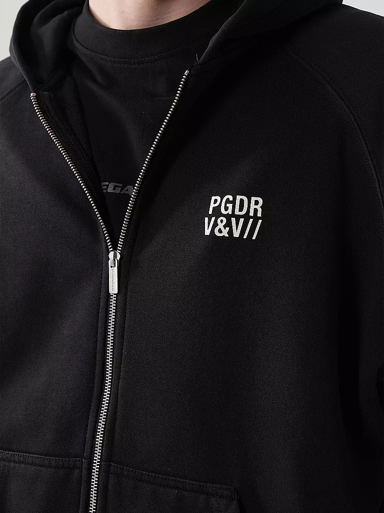 PEGADOR | Sweatjacke | schwarz