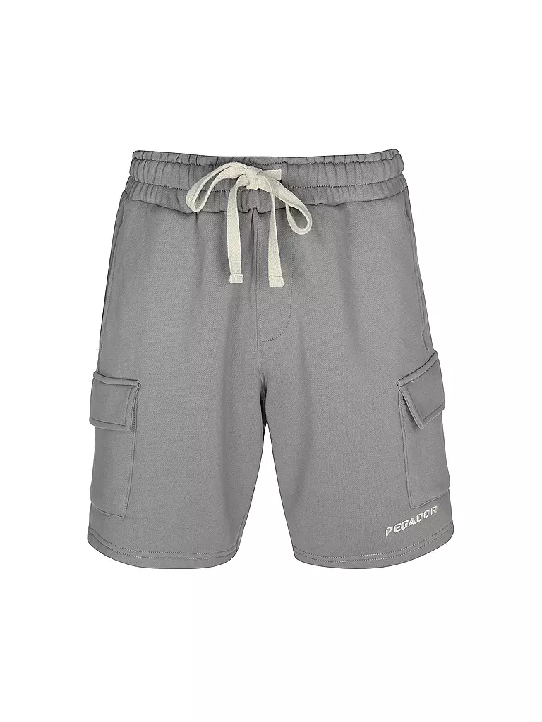 PEGADOR | Sweatshorts | grau