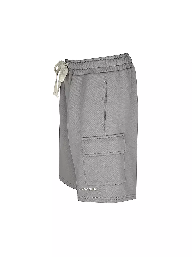 PEGADOR | Sweatshorts | grau