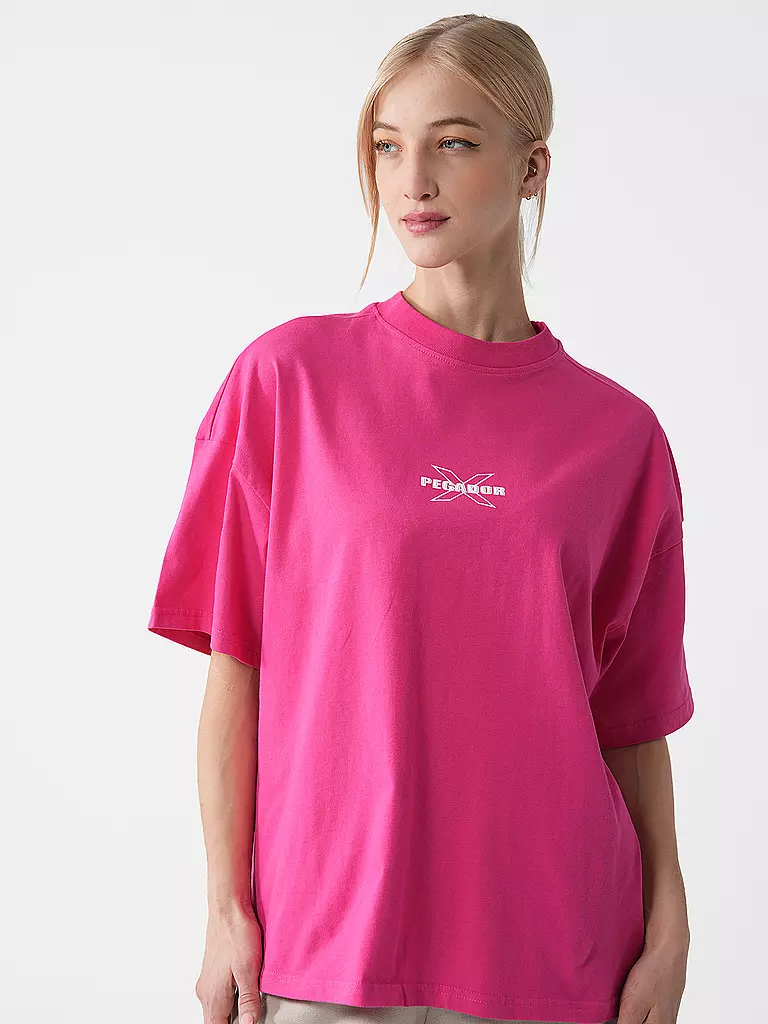 PEGADOR | T-Shirt BELLY HEAVY | pink