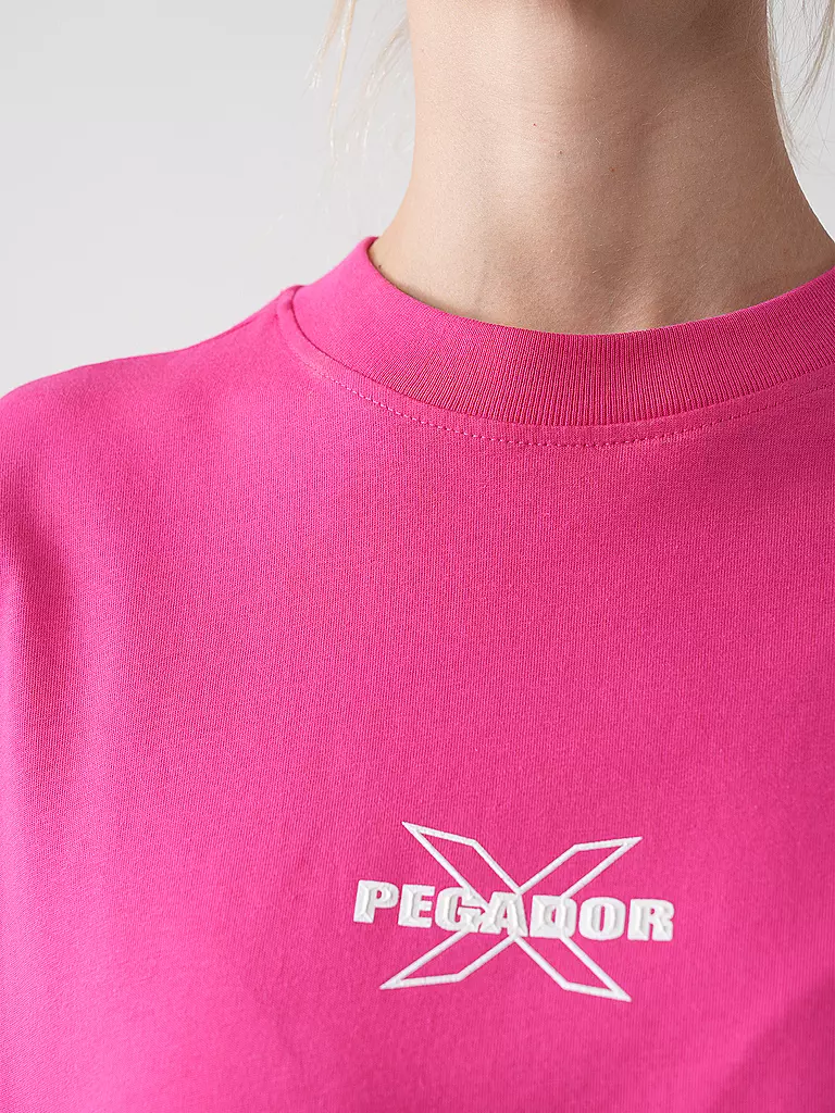 PEGADOR | T-Shirt BELLY HEAVY | pink