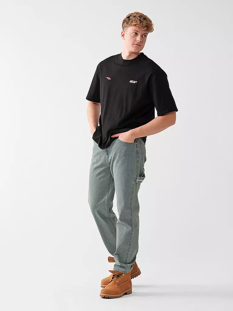 PEGADOR | T-Shirt CLAYTON  | schwarz