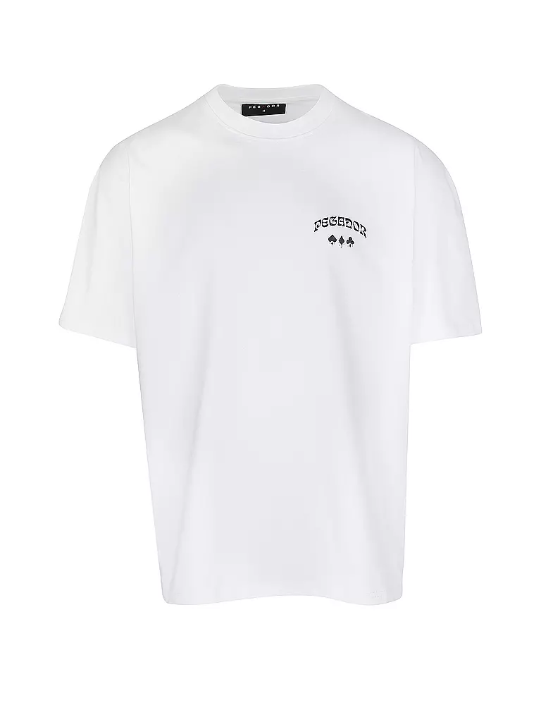 PEGADOR | T-Shirt Overcard | weiss