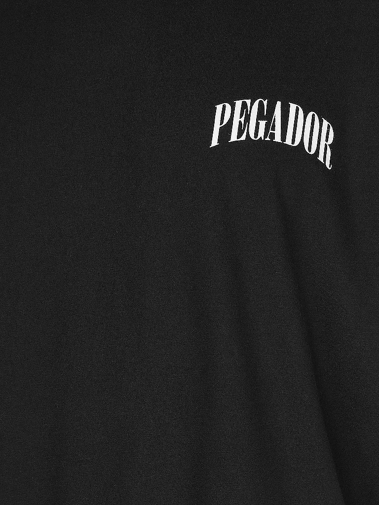 PEGADOR | T-Shirt Oversized Fit CROSBY  | schwarz