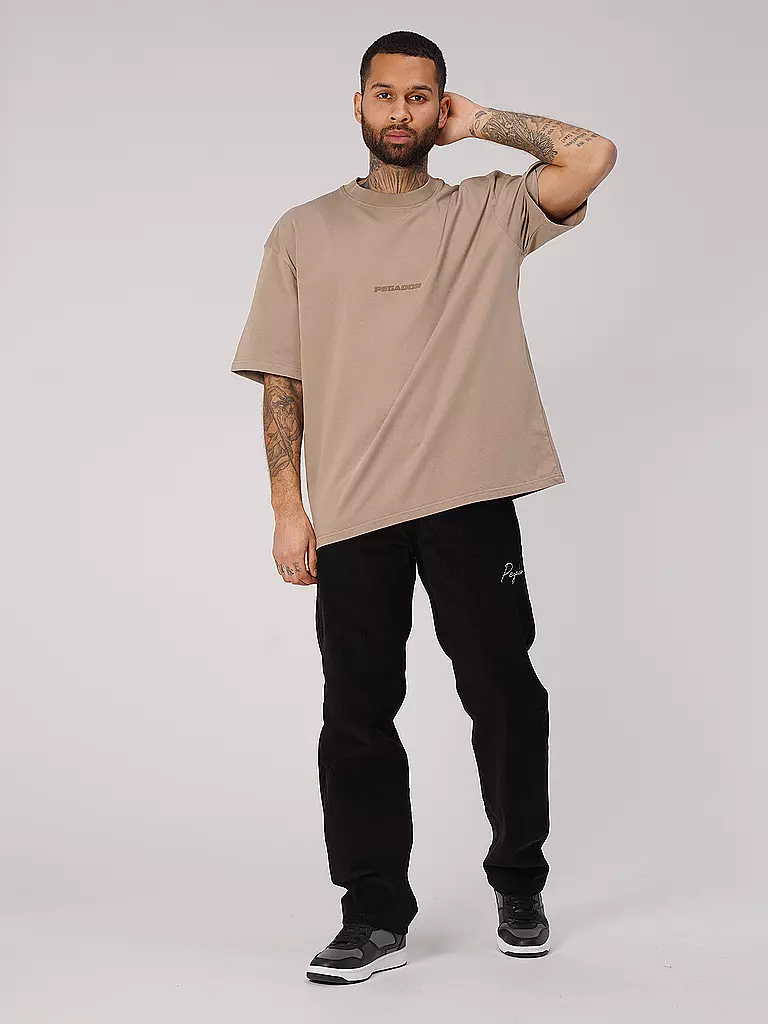 PEGADOR | T-Shirt Oversized Fit | beige