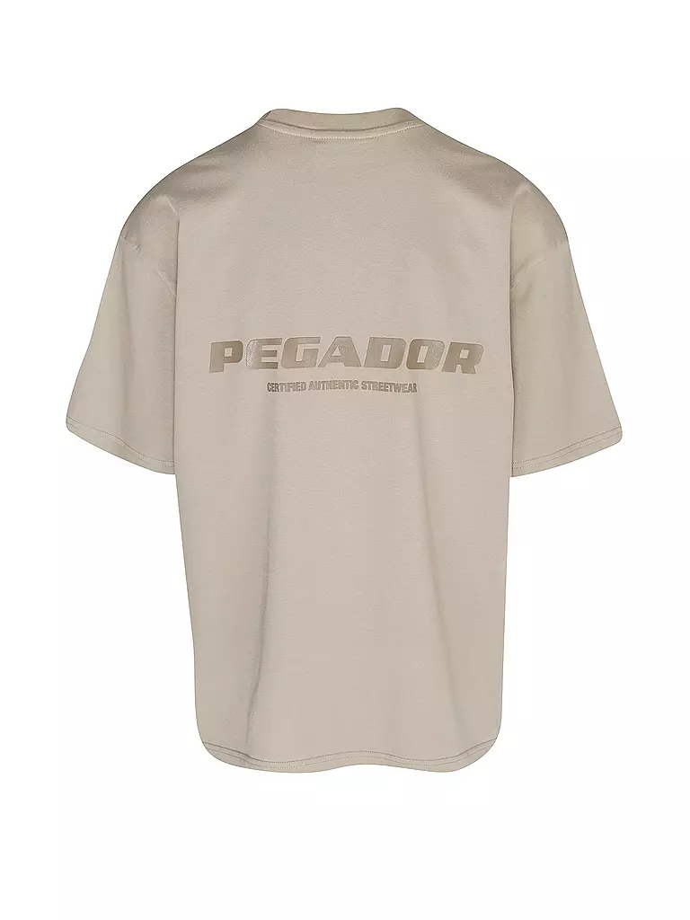PEGADOR | T-Shirt Oversized Fit | beige