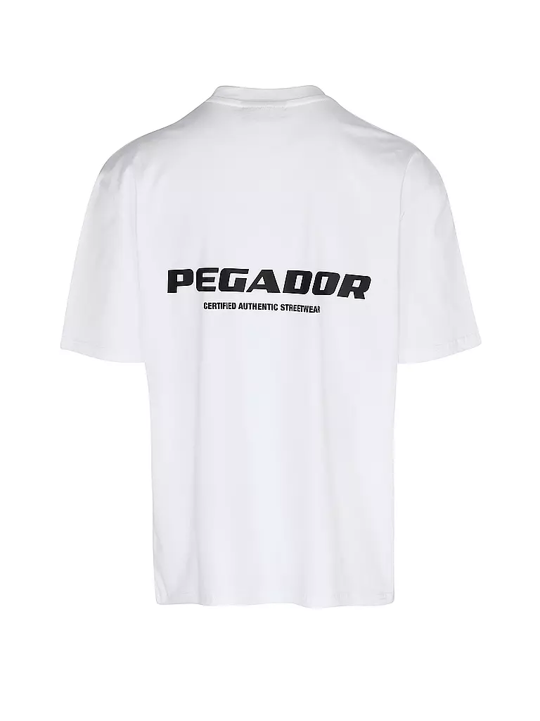 PEGADOR | T-Shirt Oversized Fit | weiss