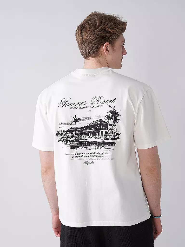 PEGADOR | T-Shirt POLION  | creme