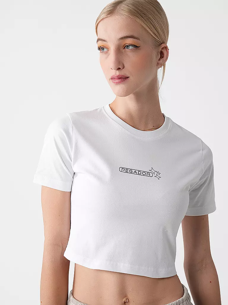 PEGADOR | T-Shirt THEA BABY  | weiss