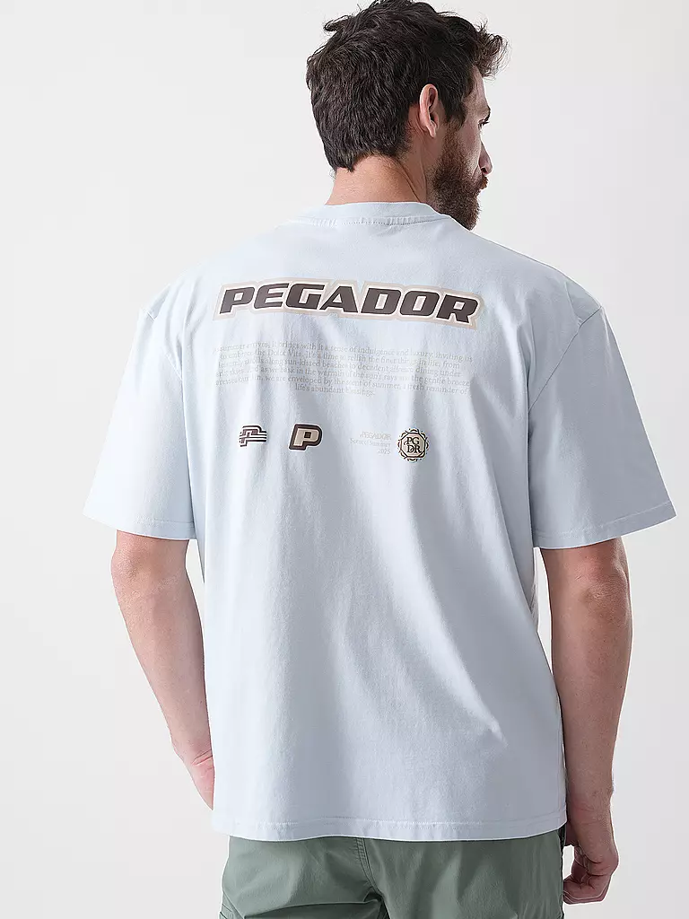 PEGADOR | T-Shirt | hellblau