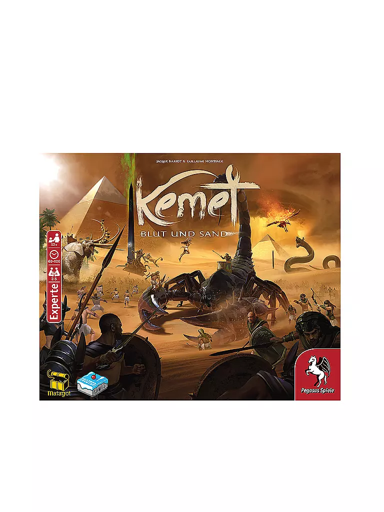 PEGASUS | Brettspiel - Kemet - Blut und Sand (Frosted Games) | keine Farbe