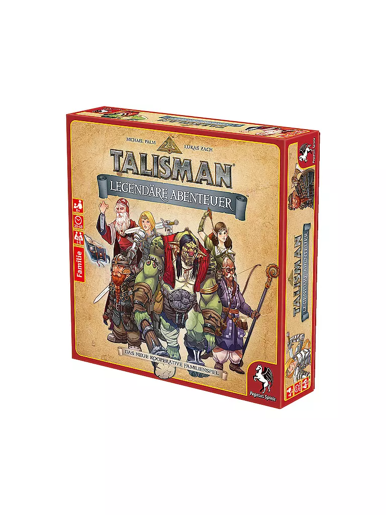 PEGASUS | Brettspiel -Talisman - Legendäre Abenteuer | keine Farbe