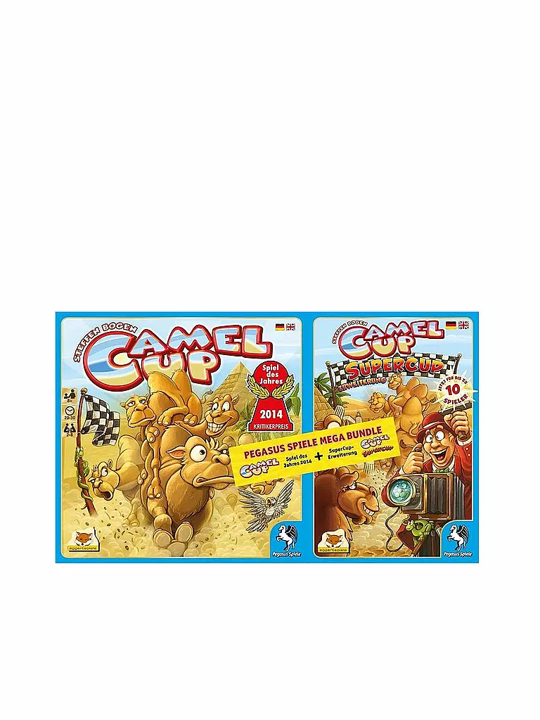 PEGASUS | Camel Up und Super Cup Bundle | transparent
