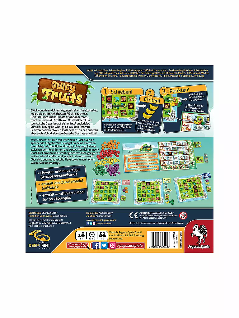 PEGASUS | Juicy Fruits (Deep Print Games) | keine Farbe