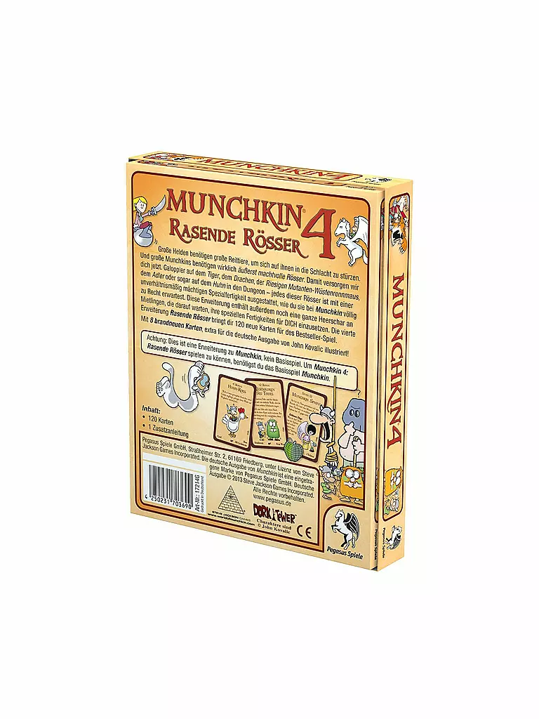 PEGASUS | Munchkin 4 - Rasende Rösser | transparent