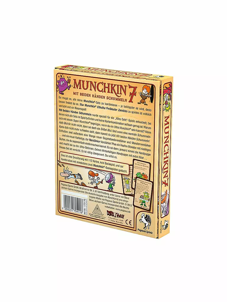 PEGASUS | Munchkin 7 - Mit beiden Händen schummeln | keine Farbe