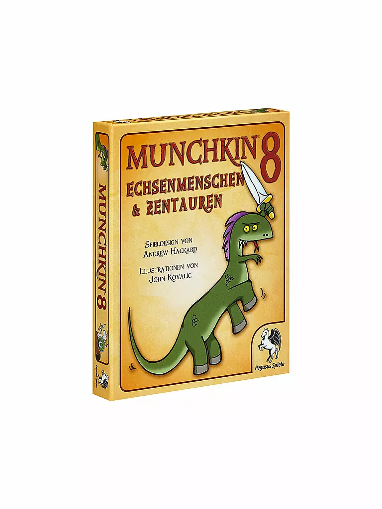 PEGASUS | Munchkin 8 - Echsenmenschen und Zentauren | transparent
