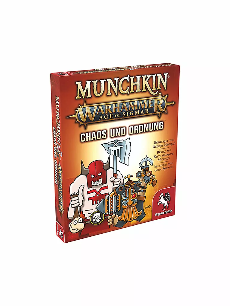 PEGASUS | Munchkin Warhammer Age of Sigmar: Chaos & Ordnung Erweiterung | keine Farbe
