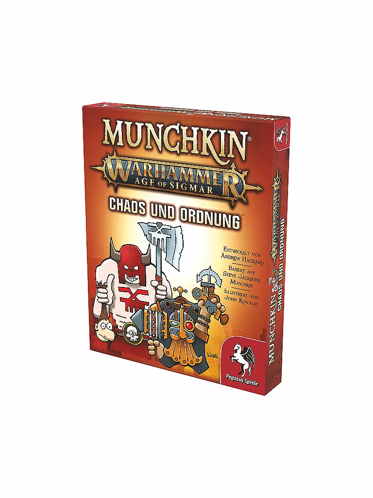 PEGASUS | Munchkin Warhammer Age of Sigmar: Chaos & Ordnung Erweiterung | keine Farbe