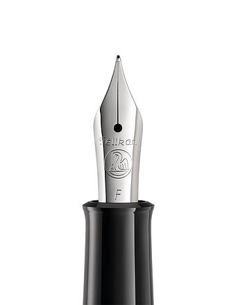 PELIKAN | Füllhalter M200 Blau-Marmoriert  Fein mit Etui 