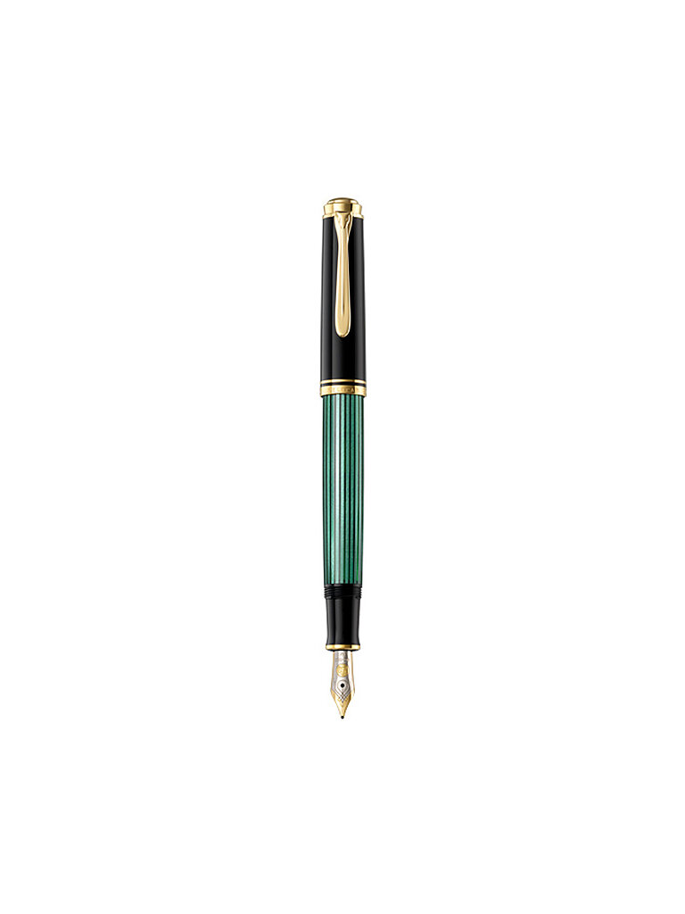PELIKAN Füllhalter Souverän M400 Schwarz Grün Fine dunkelgrün
