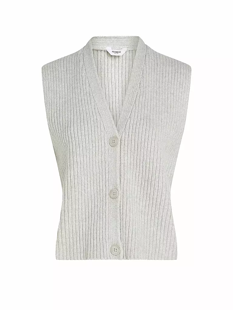 PENN&INK | Gilet | hellgrau