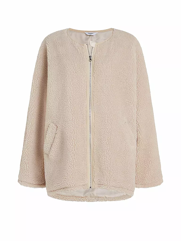 PENN&INK | Jacke in Felloptik | beige