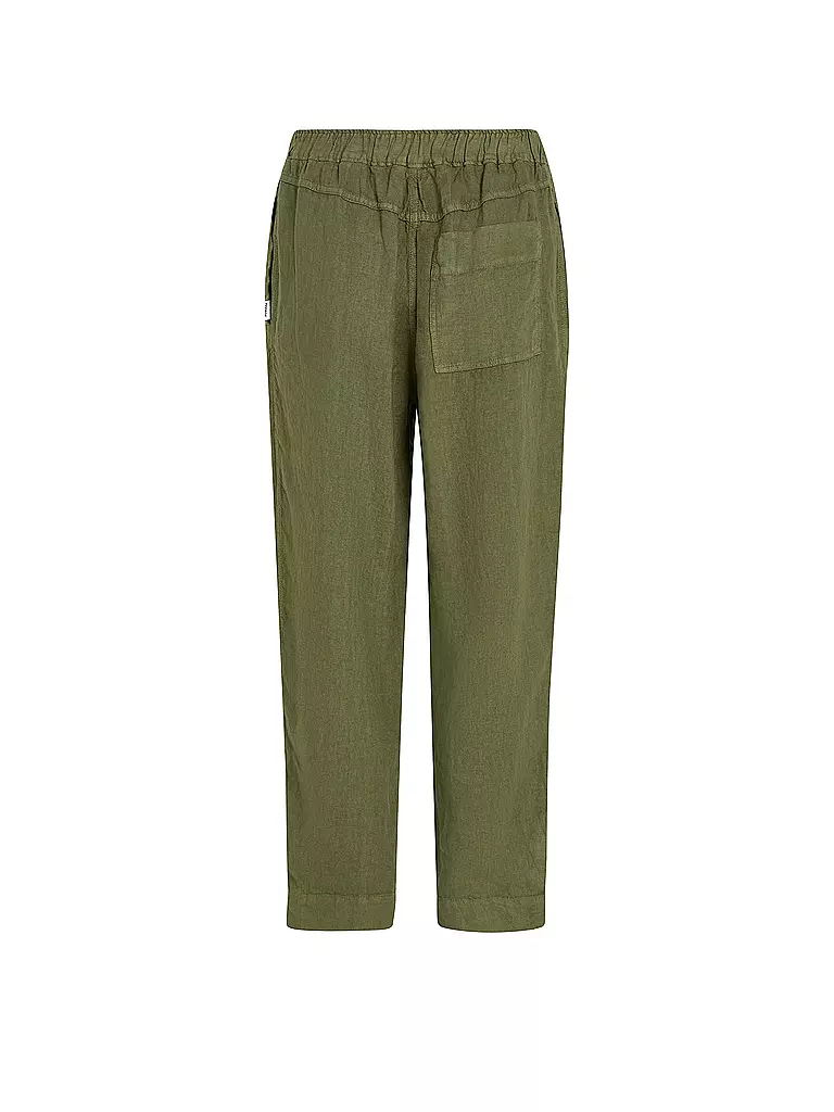 PENN&INK | Leinenhose  | olive