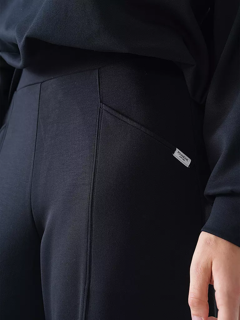 PENN&INK | Marlenehose  | schwarz