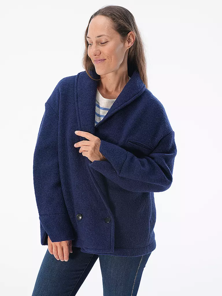 PENN&INK | Wolljacke | blau