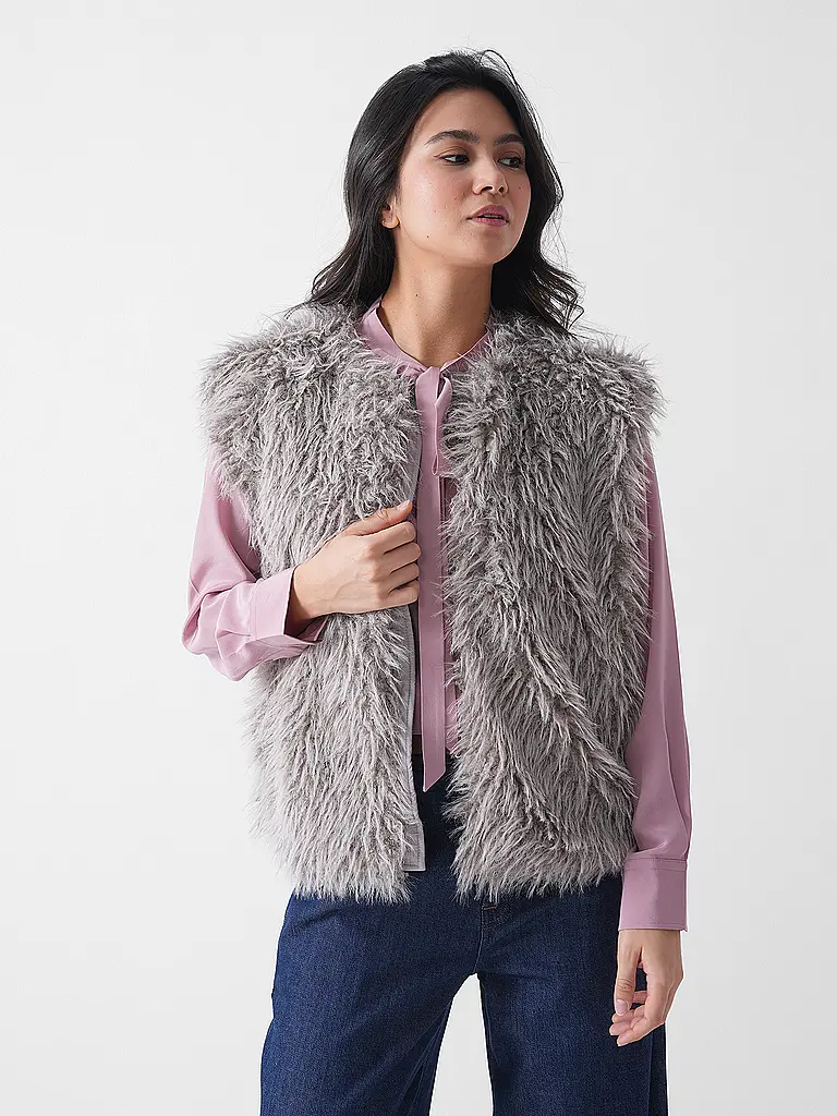 PENN&INK | Jacke in Felloptik | 