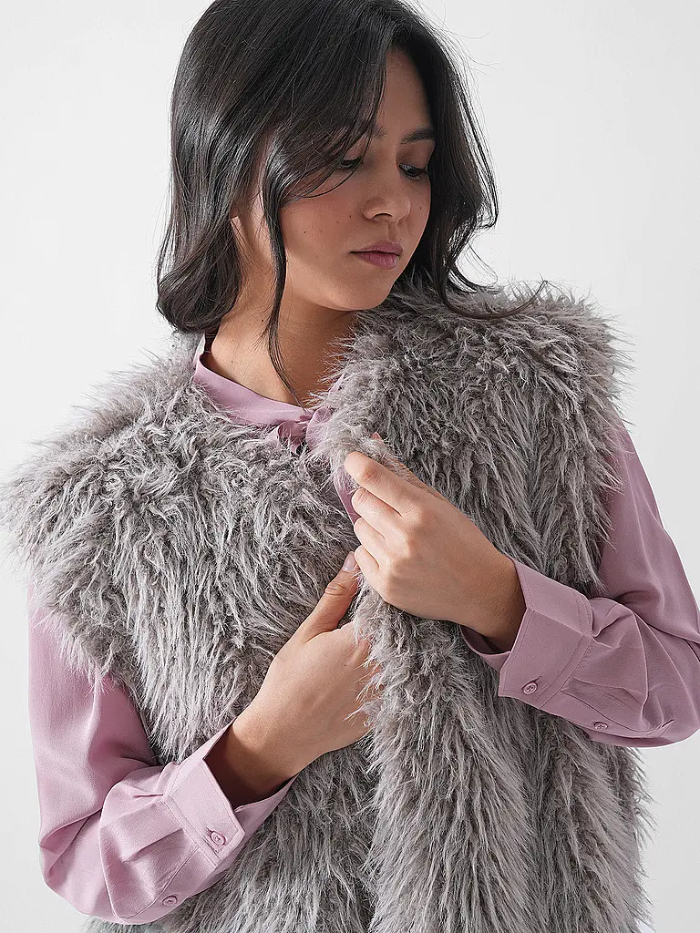 PENN&INK | Jacke in Felloptik | 