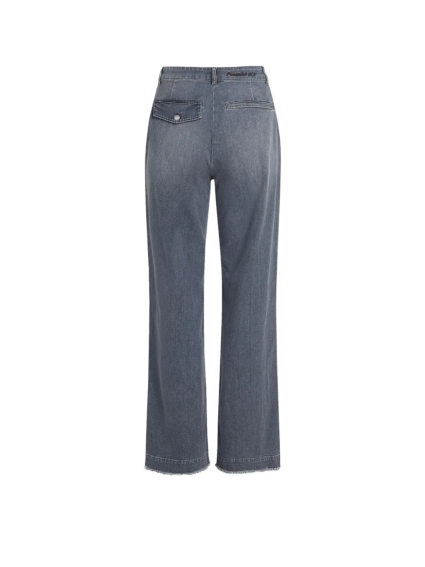 PENN&INK | Jeans Wide Leg | grau